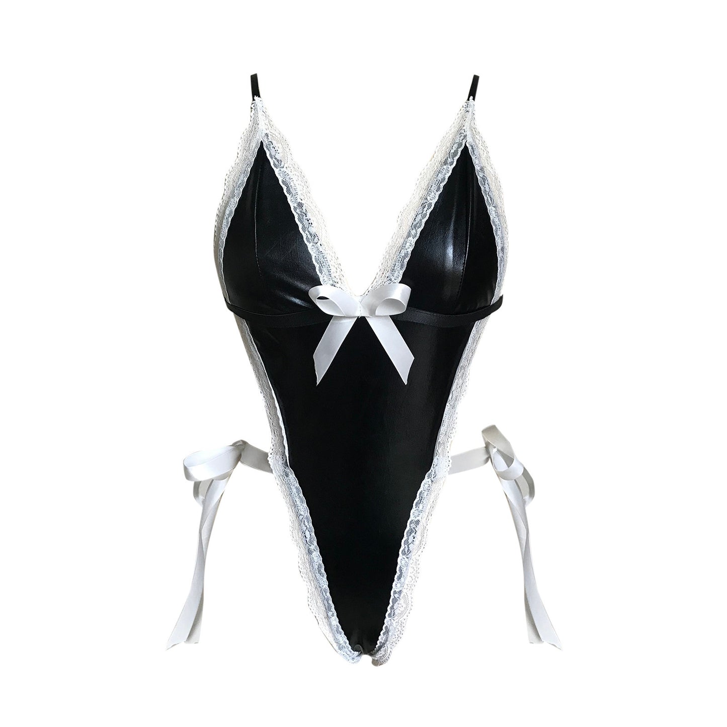ONE PIECE TEDDY LINGERIE BLACK, RED (SIZE S-2XL)