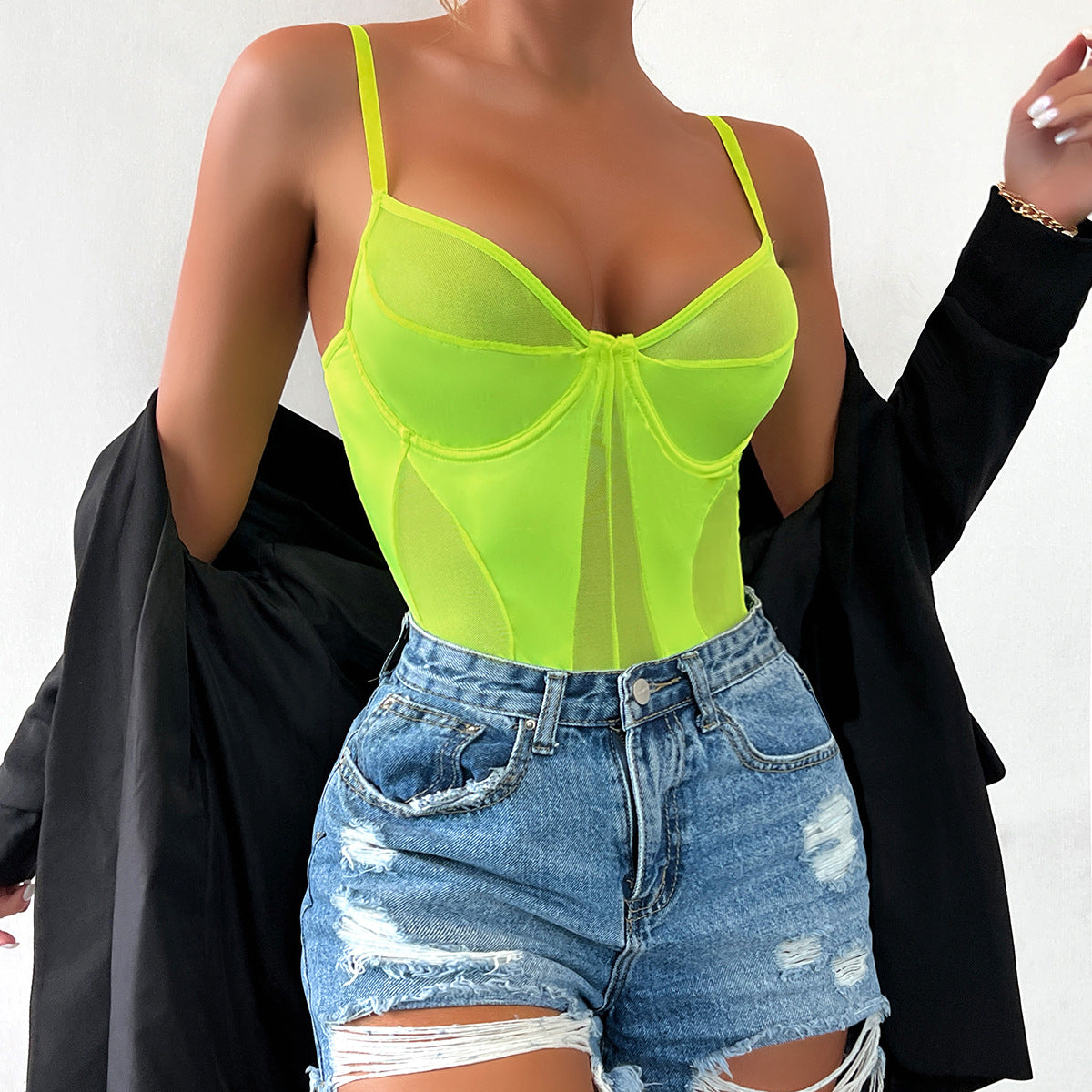 ONE PIECE TEDDY LINGERIE VARIOUS COLOURS (SIZE S-XL)