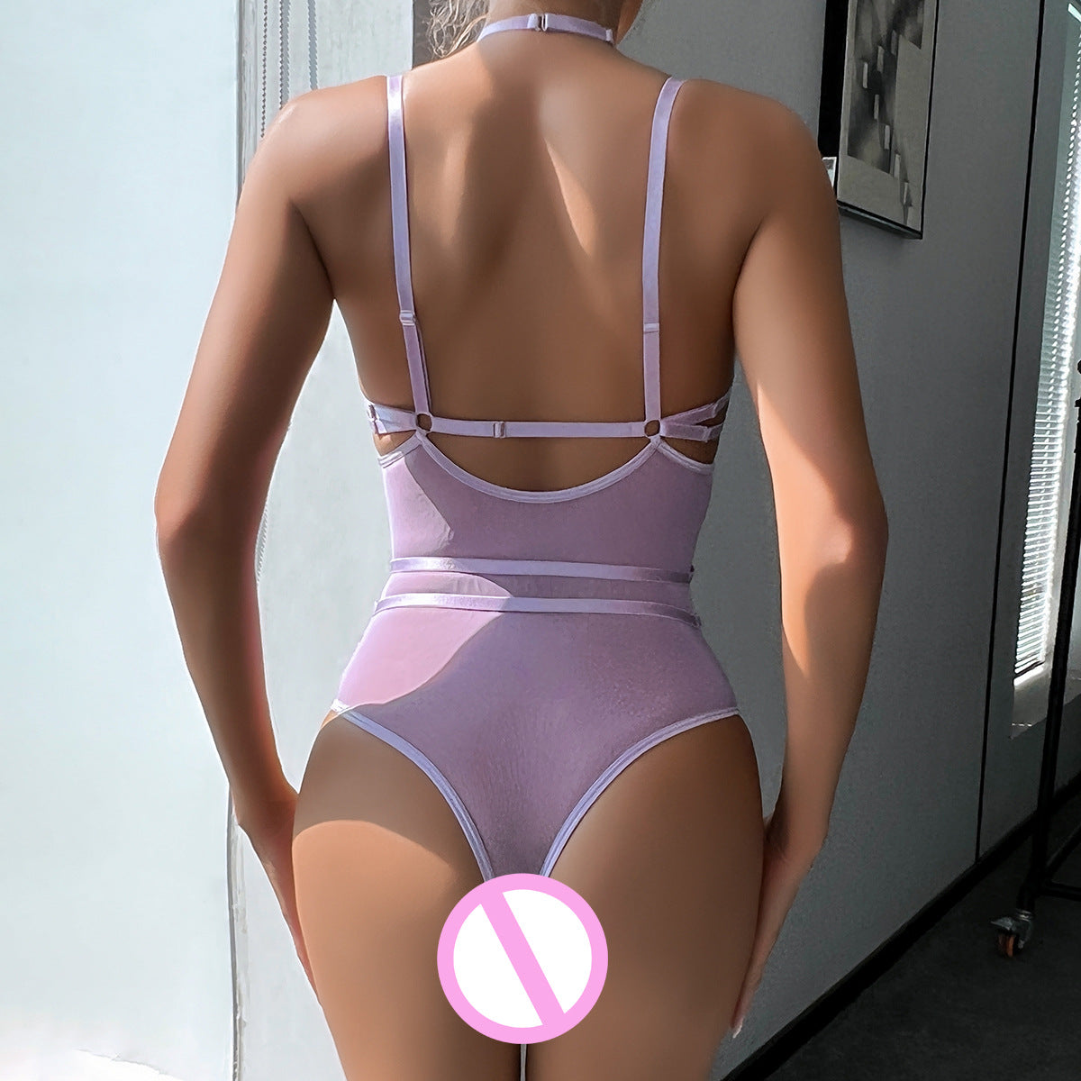 LADIES BODYSUIT TEDDY LINGERIE VARIOUS COLOURS (SIZE S-XL)