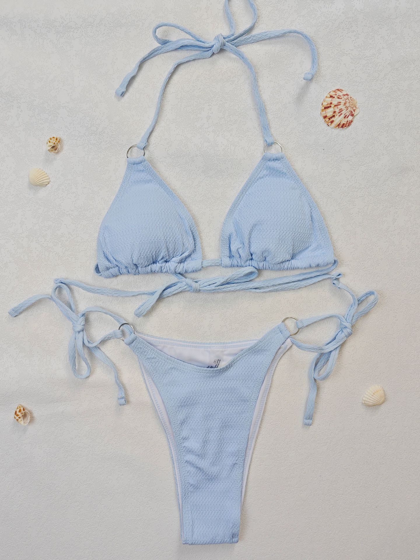 LADIES TWO PIECE BIKINI SWIMSUIT SWIMWEAR VARIOUS COLOURS (SIZE S-L)