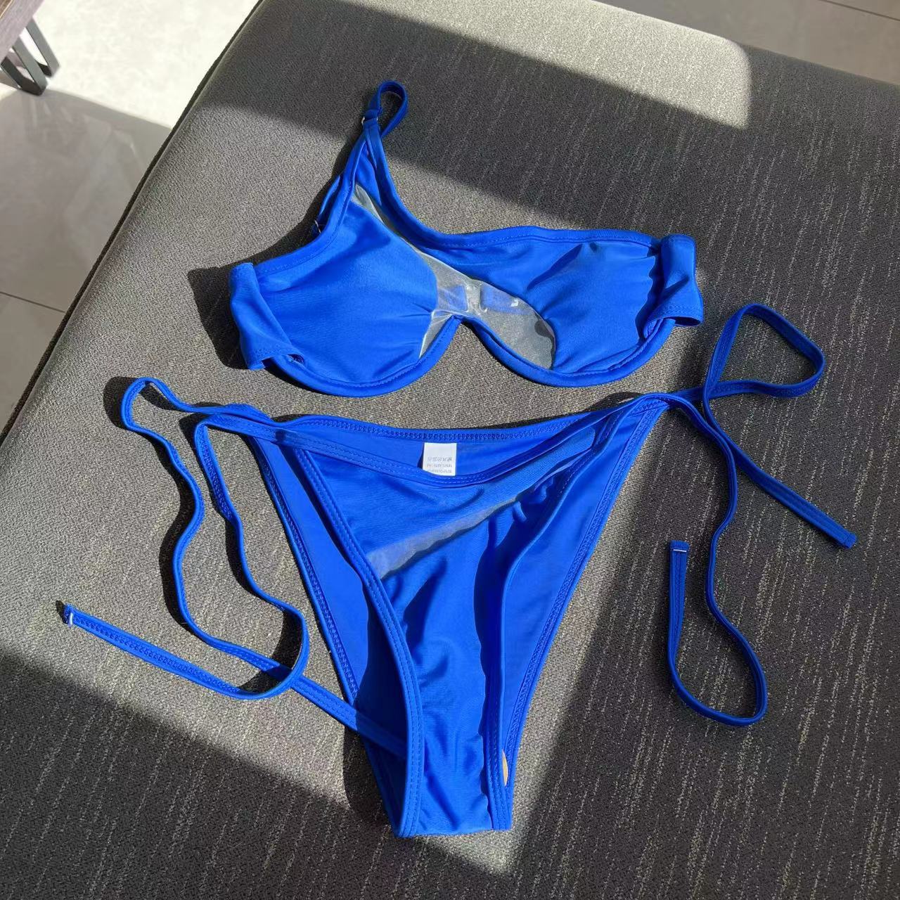 LADIES TWO PIECE BIKINI SWIMWEAR VARIOUS COLOURS (SIZE S-L)