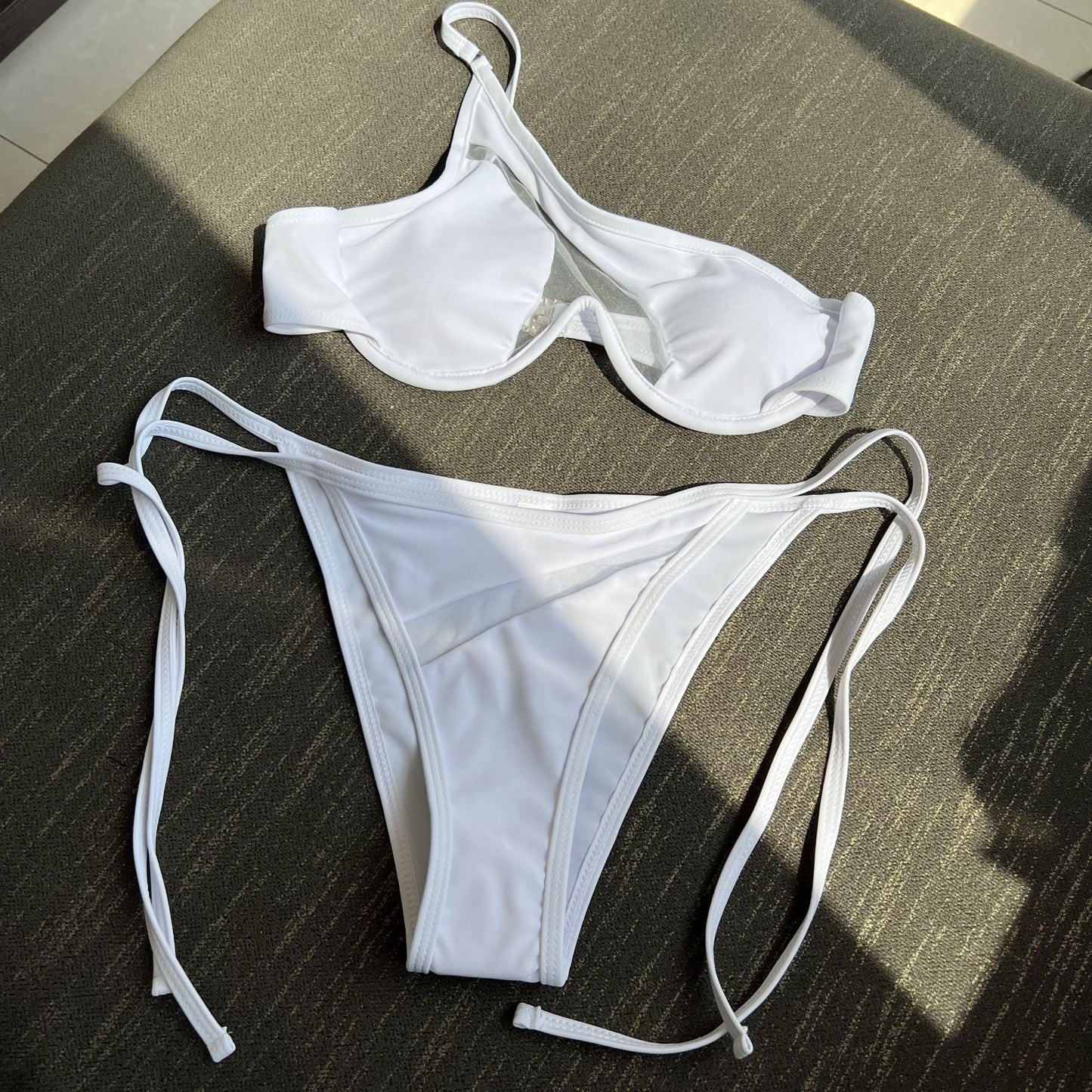 LADIES TWO PIECE BIKINI SWIMWEAR VARIOUS COLOURS (SIZE S-L)