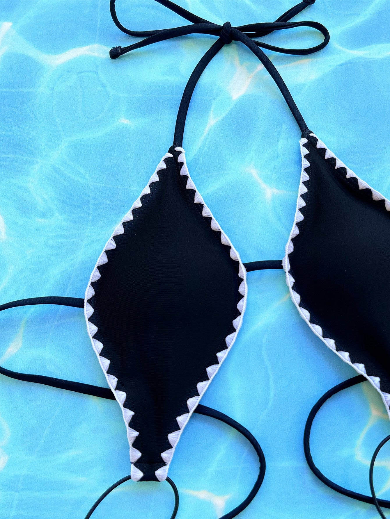 LADIES ONE PIECE SWIMSUIT SWIMWEAR BLACK (SIZE S-L)
