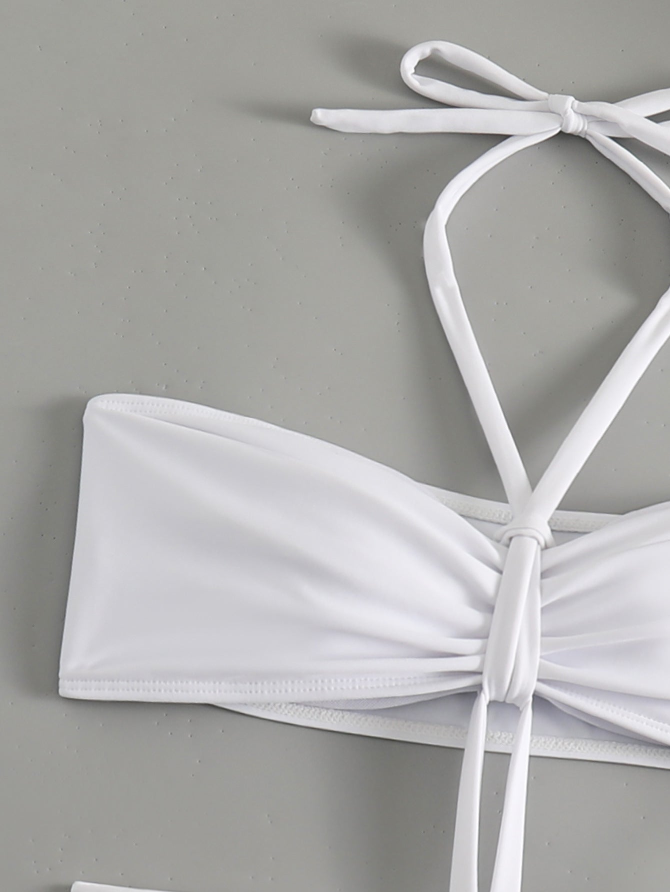 LADIES ONE PIECE SWIMSUIT SWIMWEAR WHITE (SIZE S-L)