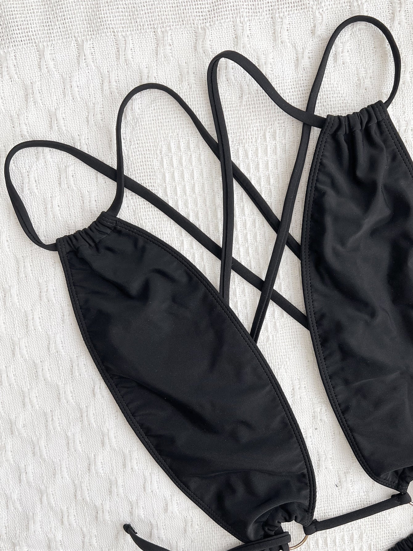 LADIES ONE PIECE SWIMSUIT SWIMWEAR BLACK / WHITE / GREEN / PINK (SIZE S-XL)