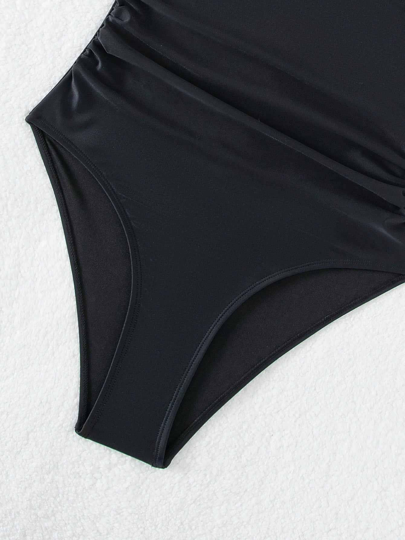 LADIES ONE PIECE SWIMSUIT SWIMWEAR BLACK (SIZE S-XL)
