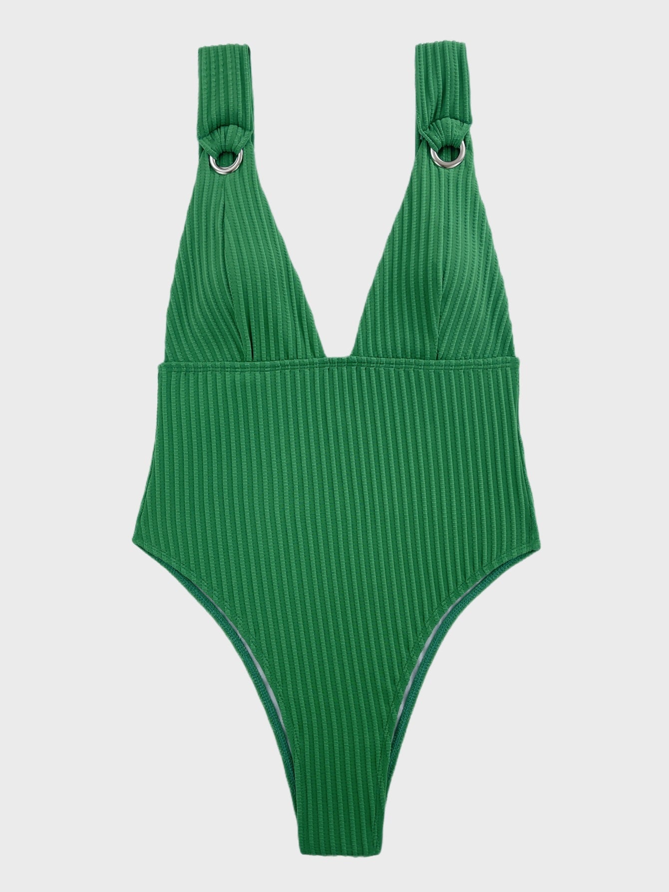 LADIES ONE PIECE SWIMSUIT SWIMWEAR WHITE / BLACK / GREEN / ORANGE (SIZE S-L)