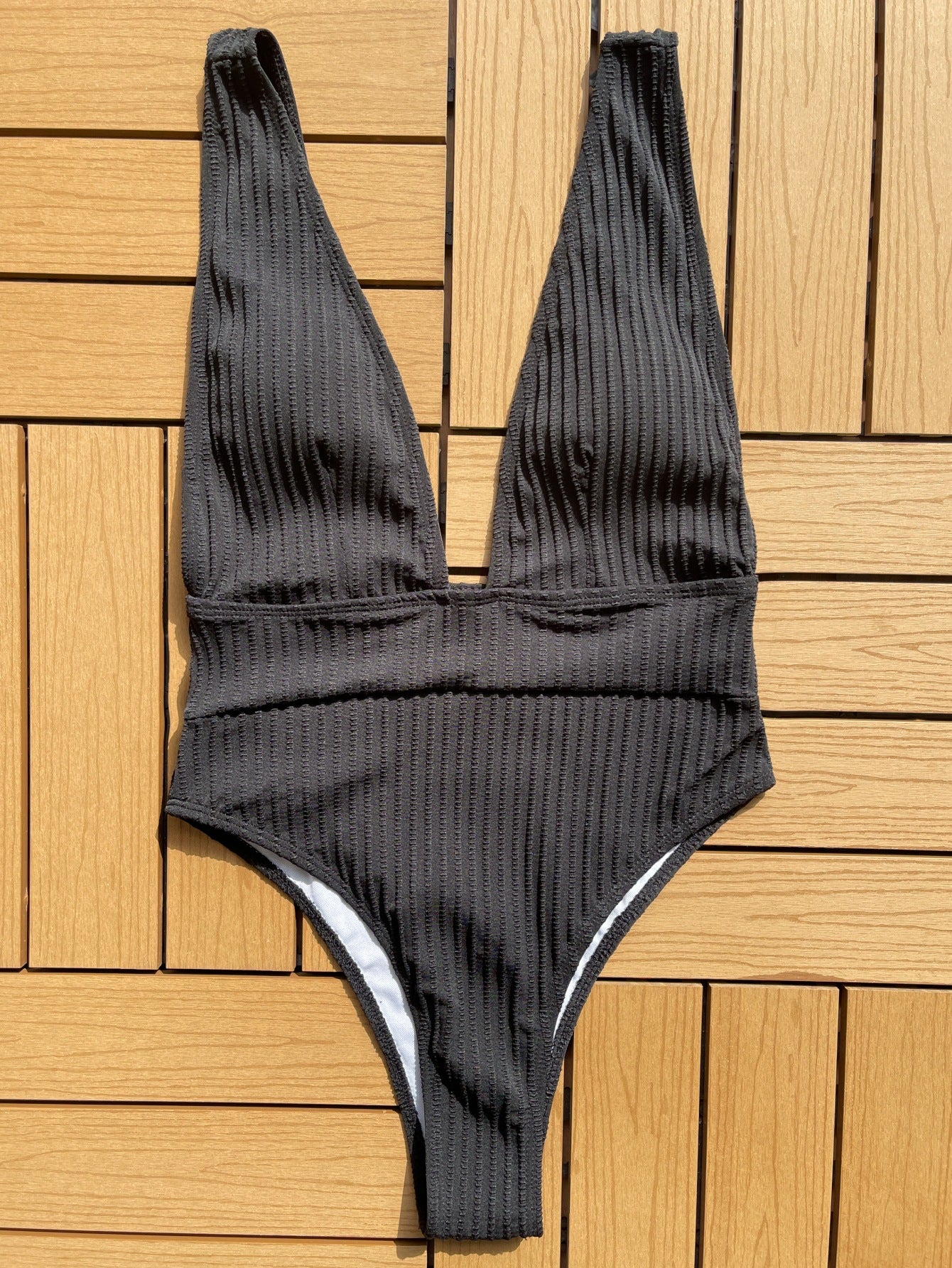 LADIES ONE PIECE SWIMSUIT SWIMWEAR PINK / WHITE / BLACK (SIZE S-L)