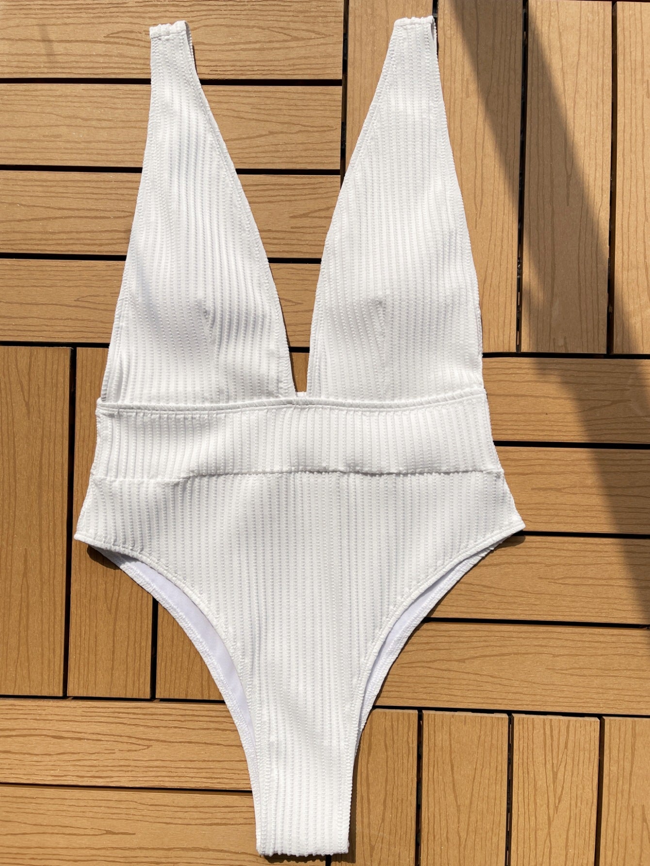 LADIES ONE PIECE SWIMSUIT SWIMWEAR PINK / WHITE / BLACK (SIZE S-L)