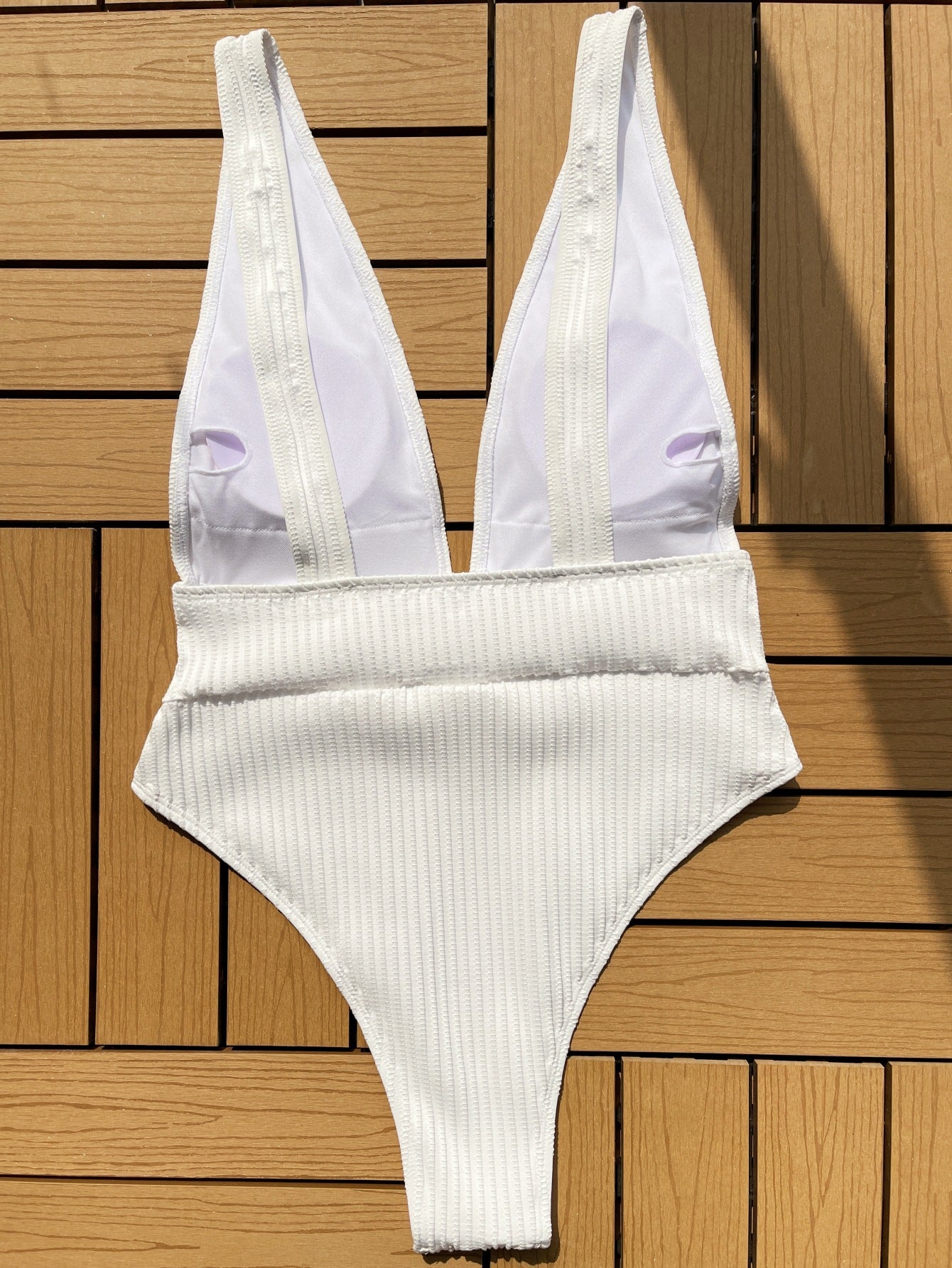 LADIES ONE PIECE SWIMSUIT SWIMWEAR PINK / WHITE / BLACK (SIZE S-L)