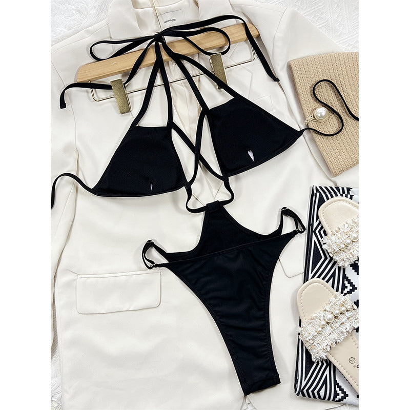 LADIES ONE PIECE SWIMSUIT SWIMWEAR BLACK (SIZE S-L)