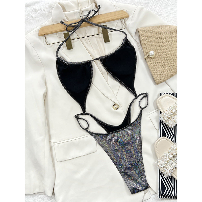 LADIES ONE PIECE SWIMSUIT SWIMWEAR (SIZE: S-L)