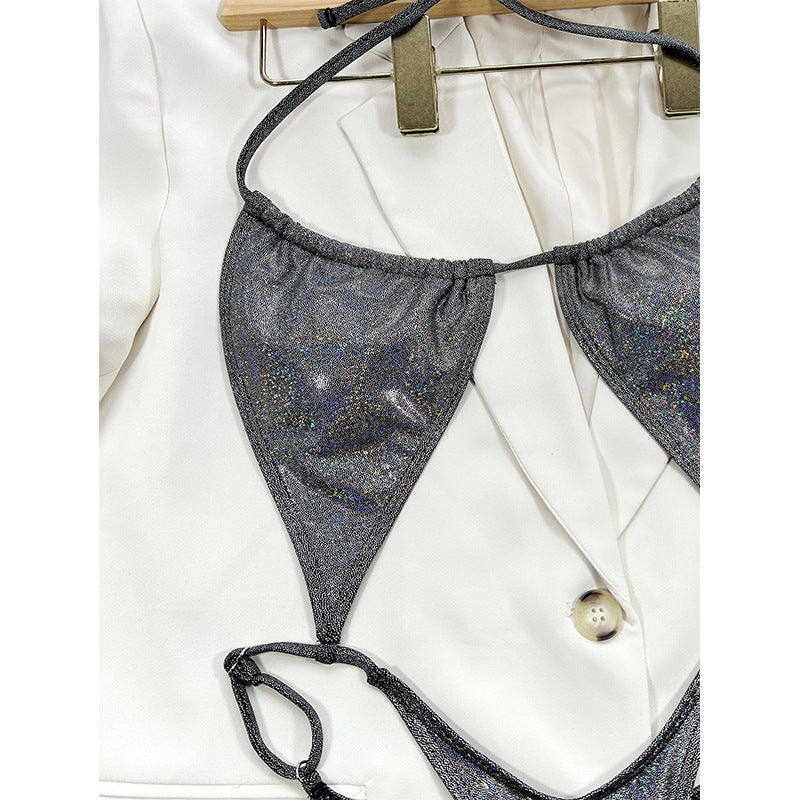 LADIES ONE PIECE SWIMSUIT SWIMWEAR (SIZE: S-L)