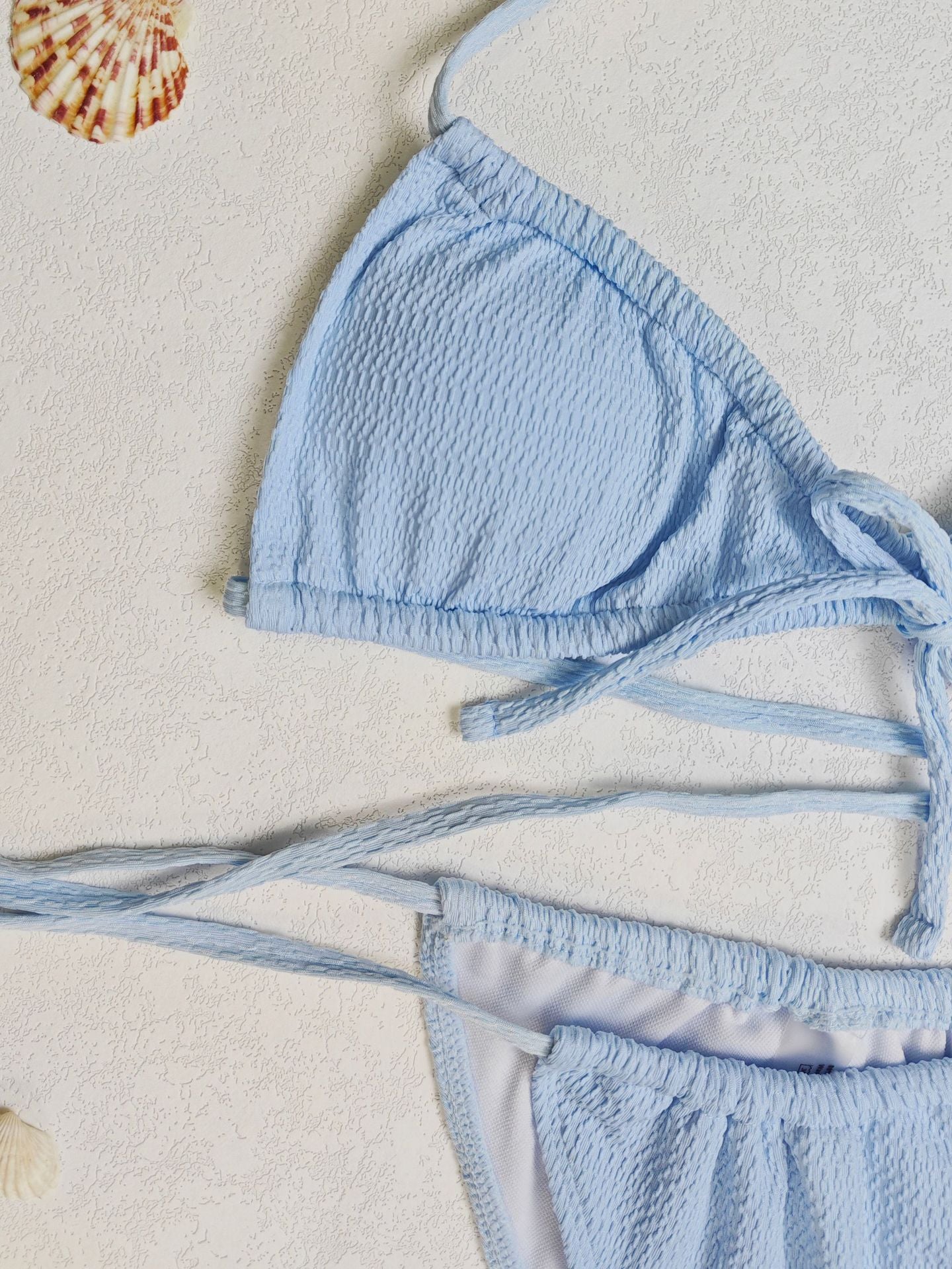 LADIES THREE PIECE SWIMSUIT & SKIRT SET (SIZE S-L)