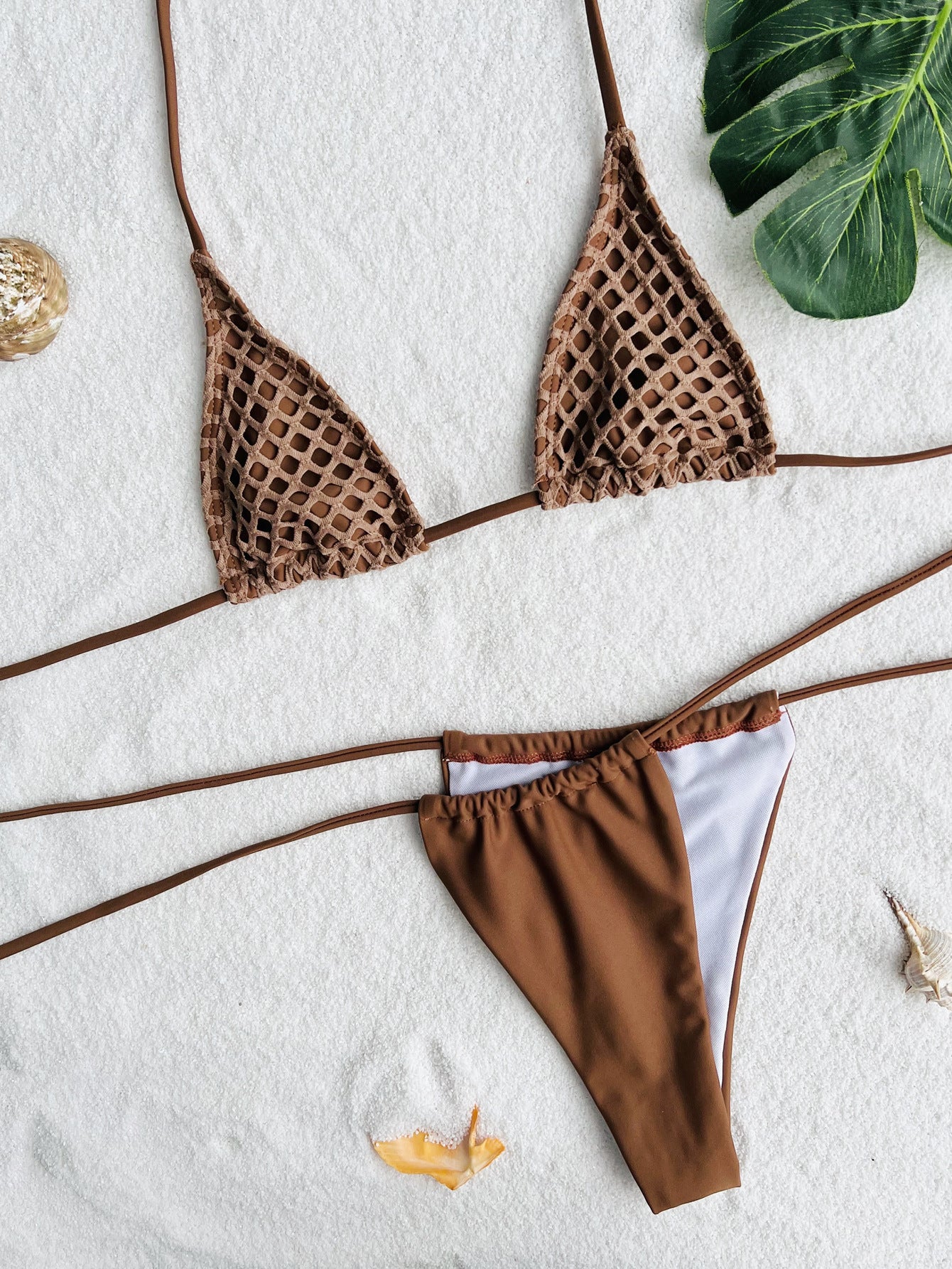 LADIES THREE PIECE SWIMSUIT SET (SIZE S-XL)