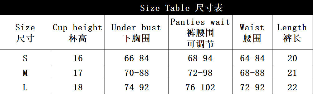 LADIES THREE PIECE LINGERIE SET WHITE (SIZE S-L)