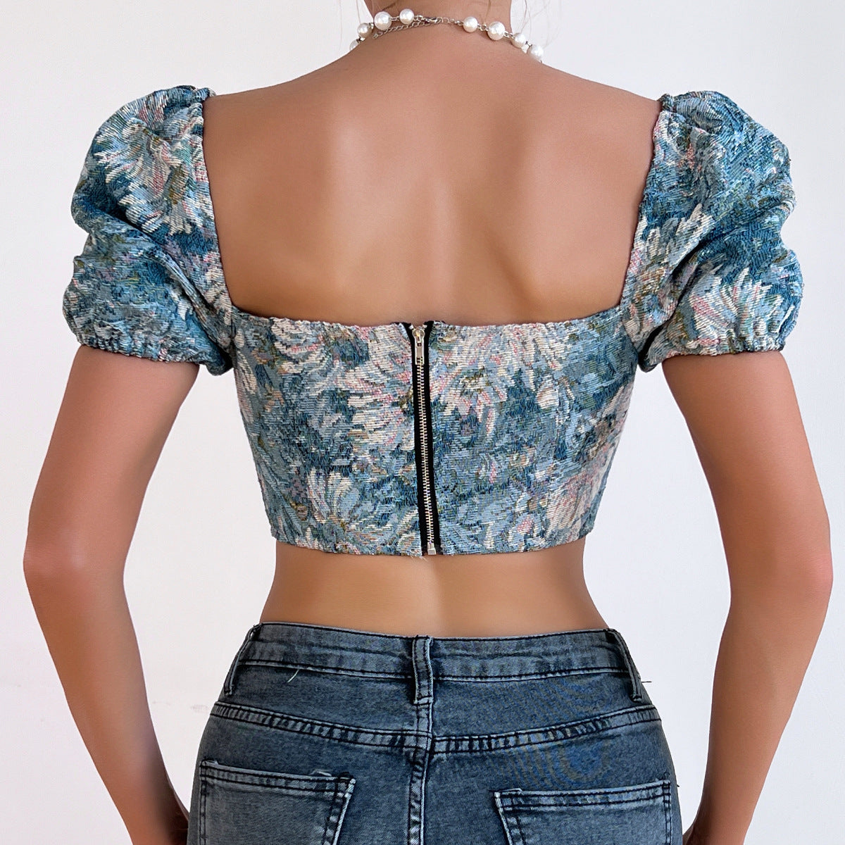 LADIES FLORAL TOP 3 COLOURS (SIZE S-L)