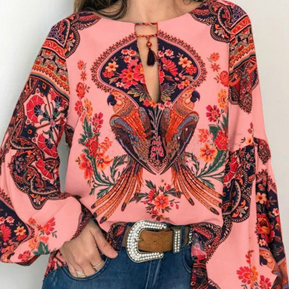 LADIES LONG SLEEVE SHIRT TOP (BIGGER SIZES ALSO AVAILABLE) WHITE / PINK / YELLOW / BLUE (SIZE S-4XL
