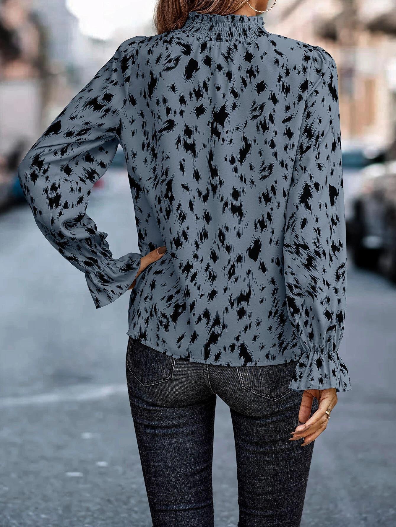 LADIES LONG SLEEVE SHIRT TOP DIFFERENT COLOURS (SIZE S/2XL)