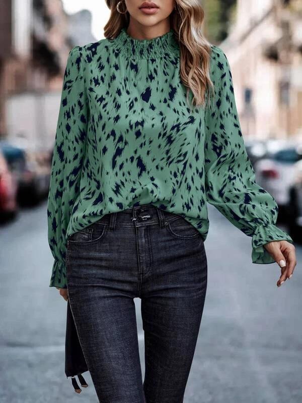 LADIES LONG SLEEVE SHIRT TOP DIFFERENT COLOURS (SIZE S/2XL)