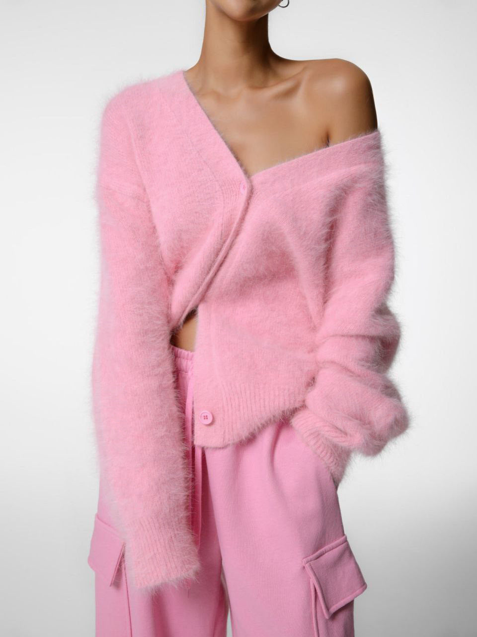 LADIES KNITTER SWEATER (5 COLOURS) (SIZE S-L)