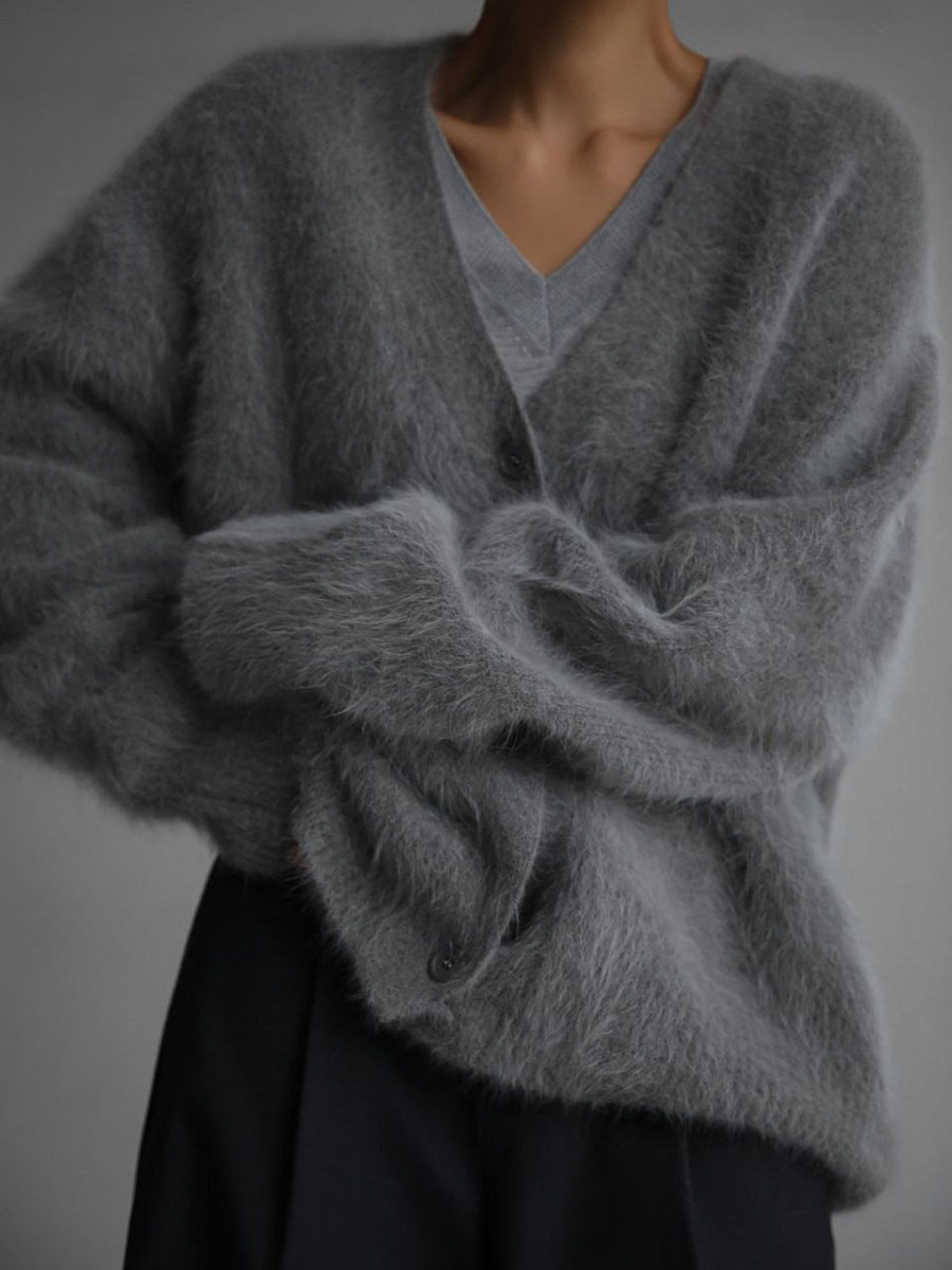 LADIES KNITTER SWEATER (5 COLOURS) (SIZE S-L)
