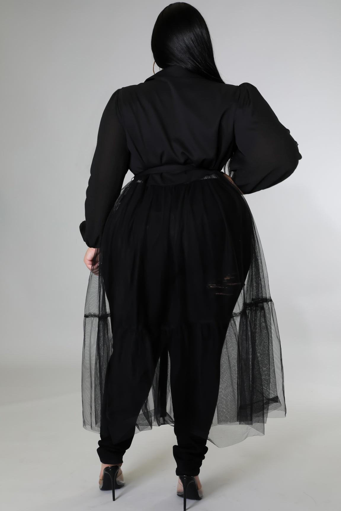 LADIES PLUS SIZE SHIRT WHITE / PINK / BLACK (SIZE XL - 5XL)