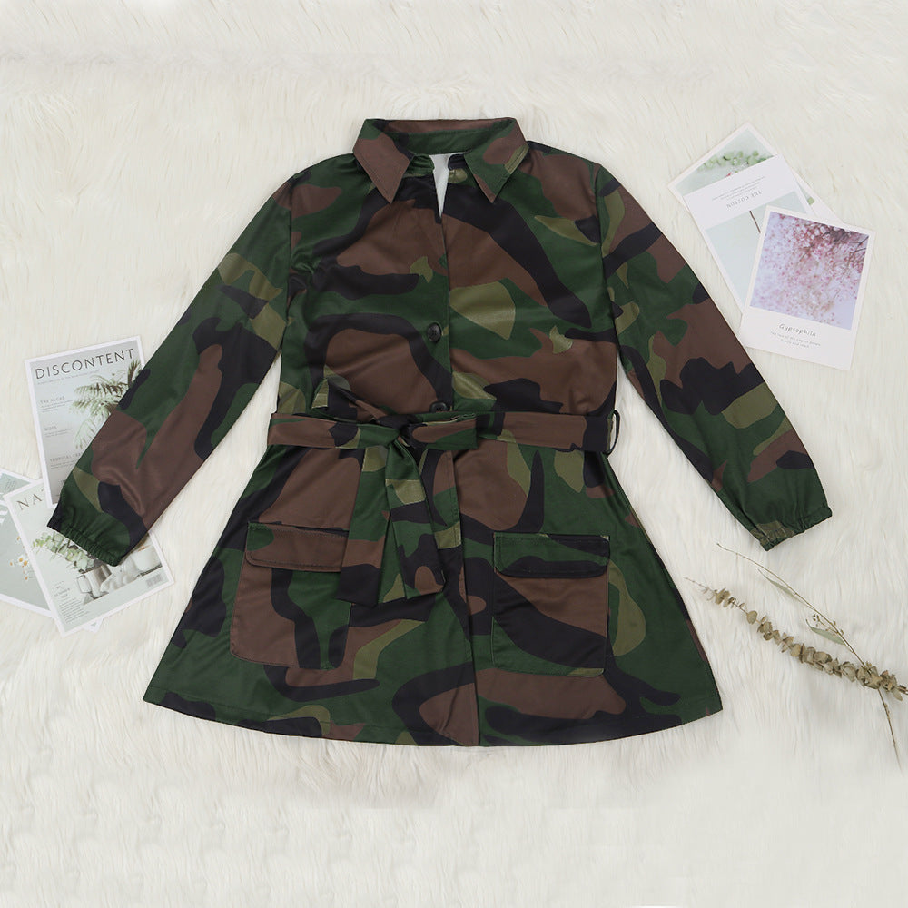 LADIES PLUS SIZE CAMO DRESS JACKET (SIZE XL - 5XL)
