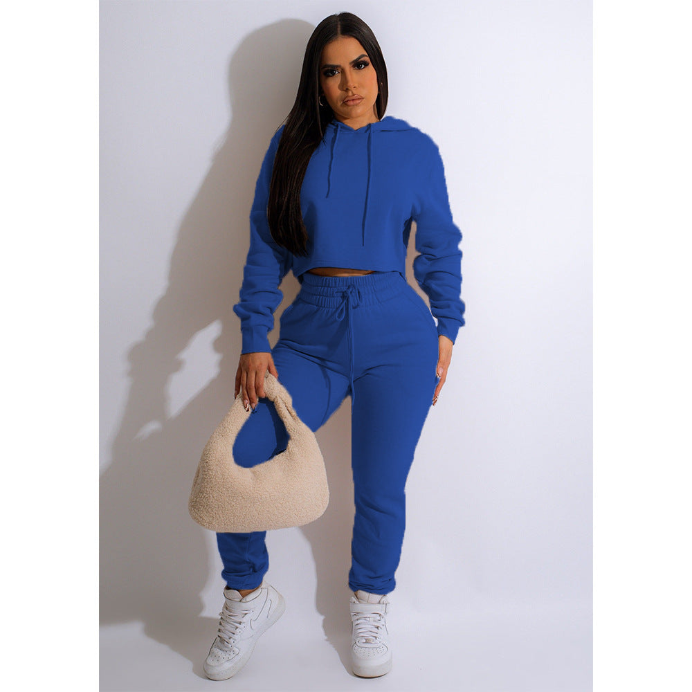 LADIES PLUS SIZE TWO PIECE ACTIVEWEAR TRACKSUIT BLACK / GRAY / ORANGE / BROWN / BLUE / KHAKI (SIZE S - 4XL)