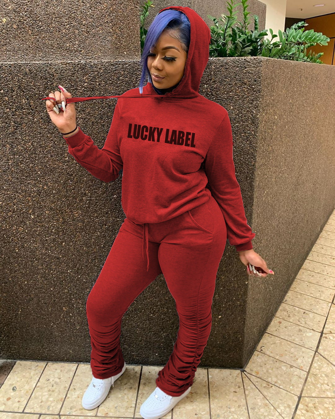 LADIES PLUS SIZE TWO PIECE ACTIVEWEAR TRACKSUIT 6 COLOURS (SIZE S - 4XL)