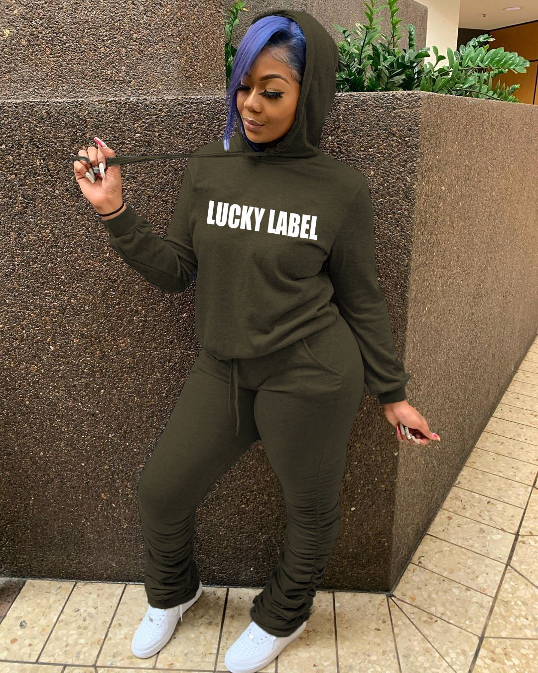 LADIES PLUS SIZE TWO PIECE ACTIVEWEAR TRACKSUIT 6 COLOURS (SIZE S - 4XL)