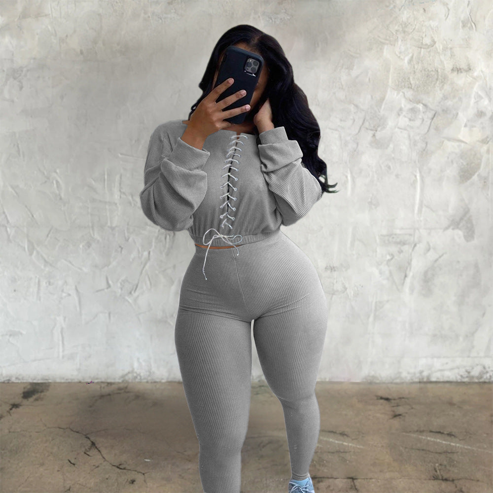 LADIES PLUS SIZE TWO PIECE ACTIVEWEAR TRACKSUIT BLACK / RED / GRAY / ORANGE (SIZE S - 3XL)