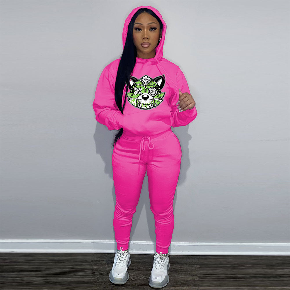 LADIES PLUS SIZE TWO PIECE ACTIVEWEAR TRACKSUIT 5 COLOURS (SIZE S - 5XL)