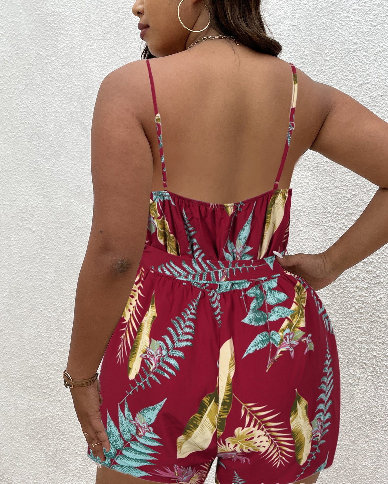 LADIES PLUS SIZE JUMPSUIT PLAYSUIT / ROMPER (SIZE L - 4XL)