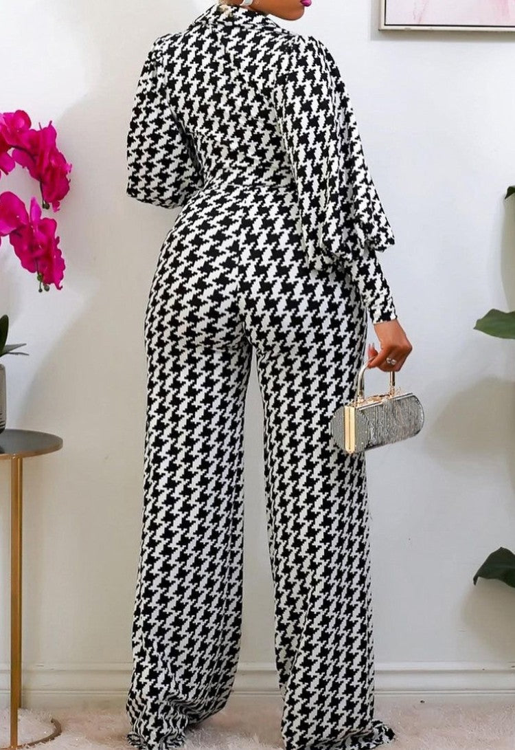 LADIES PLUS SIZE JUMPSUIT WHITE / RED / YELLOW (SIZE S - 3XL)