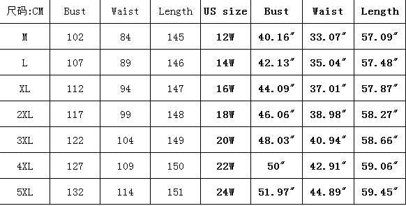 LADIES PLUS SIZE LONG SLEEVE DRESS WHITE / BLACK / RED / BLUE / YELLOW (SIZE M - 5XL)