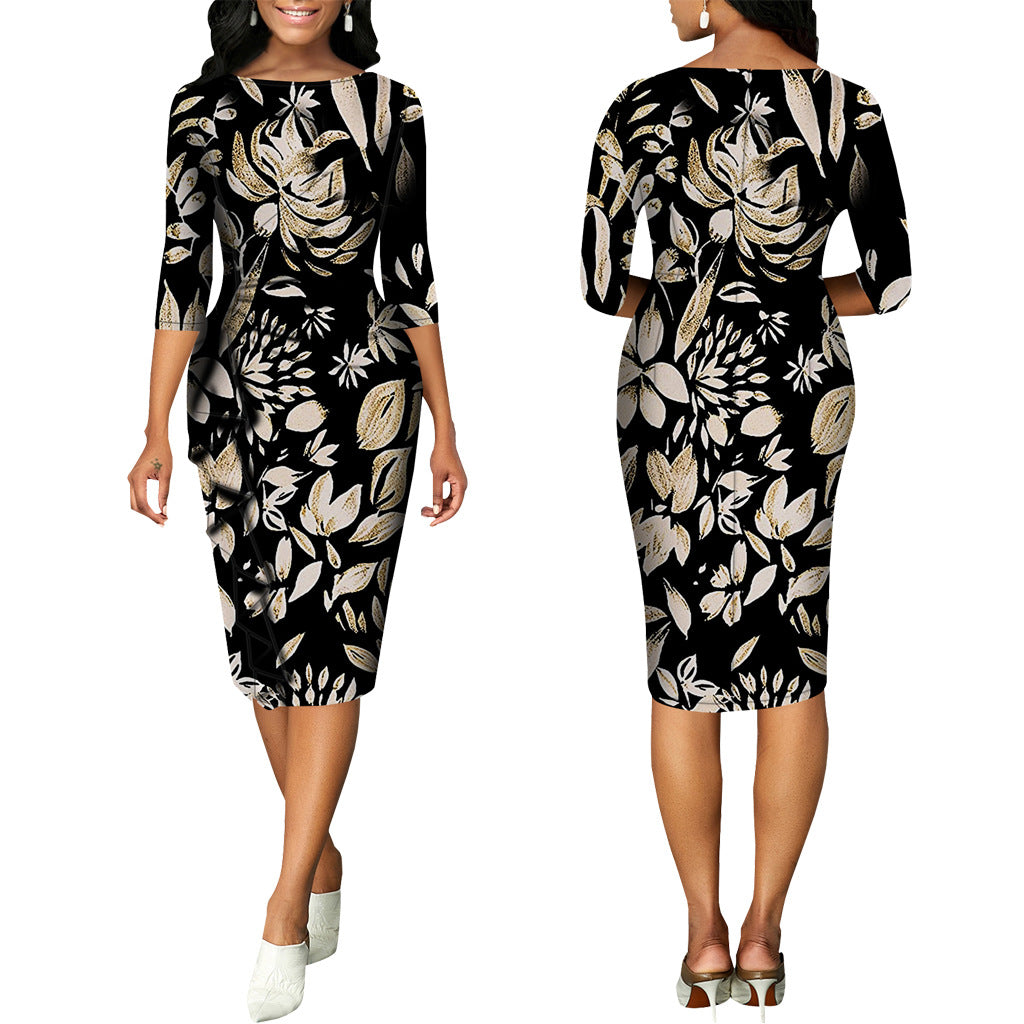 LADIES FLORAL & PRINTED DRESS 24 DIFFERENT COLOURS / VARIETIES (SIZE S - 2XL)