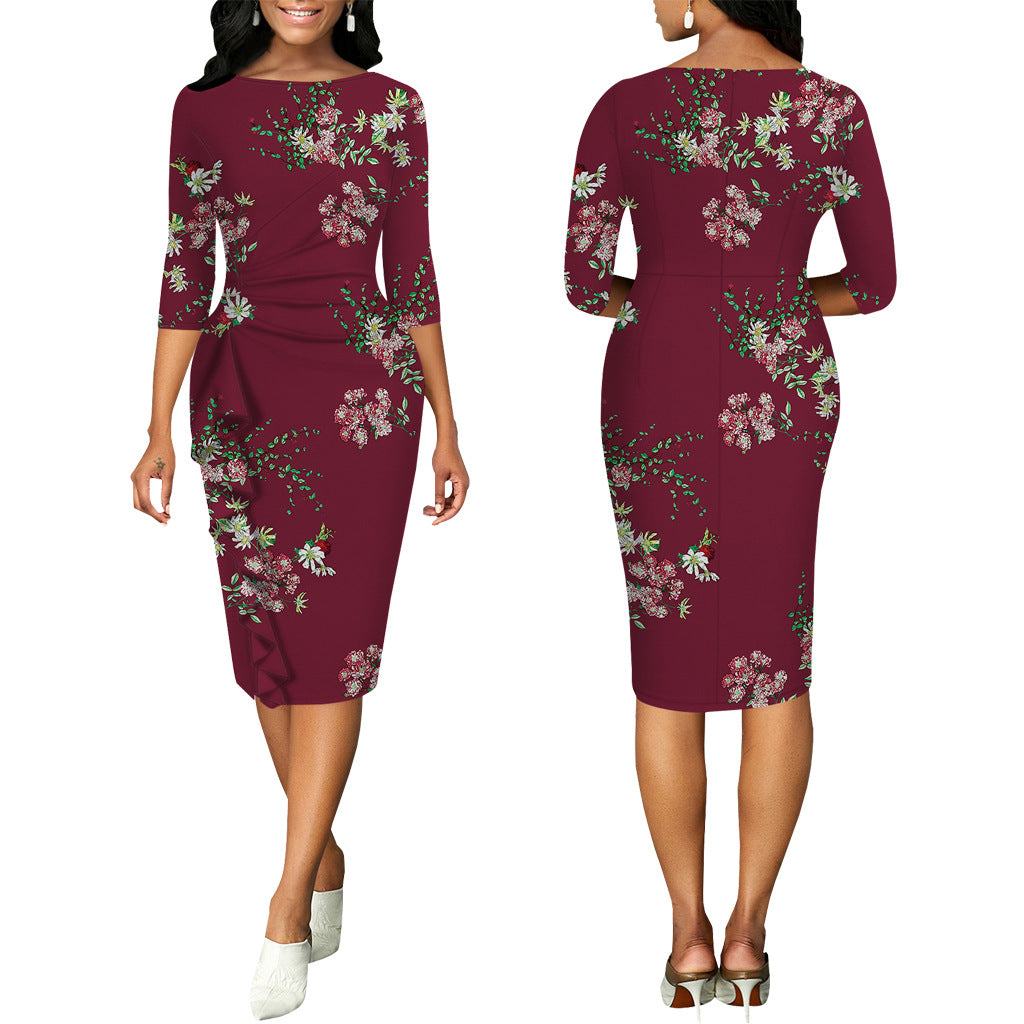 LADIES FLORAL & PRINTED DRESS 24 DIFFERENT COLOURS / VARIETIES (SIZE S - 2XL)