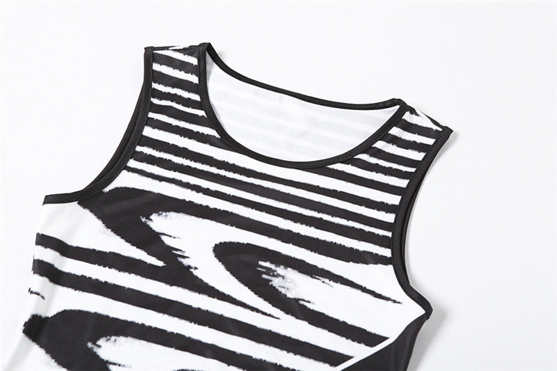 LADIES SLEEVELESS DRESS BLACK (SIZE SMALL)