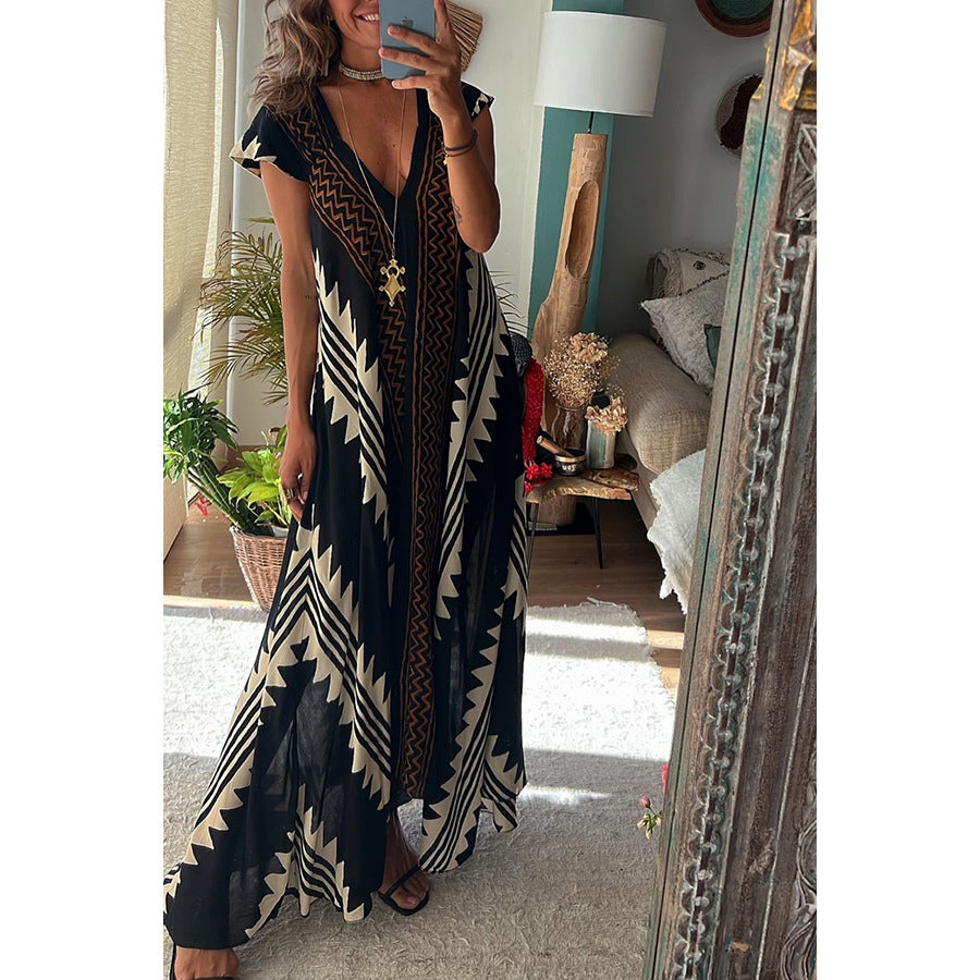 LADIES LONG LOOSE FIT DRESS 8 DIFFERENT COLOURS (SIZE S - XL)