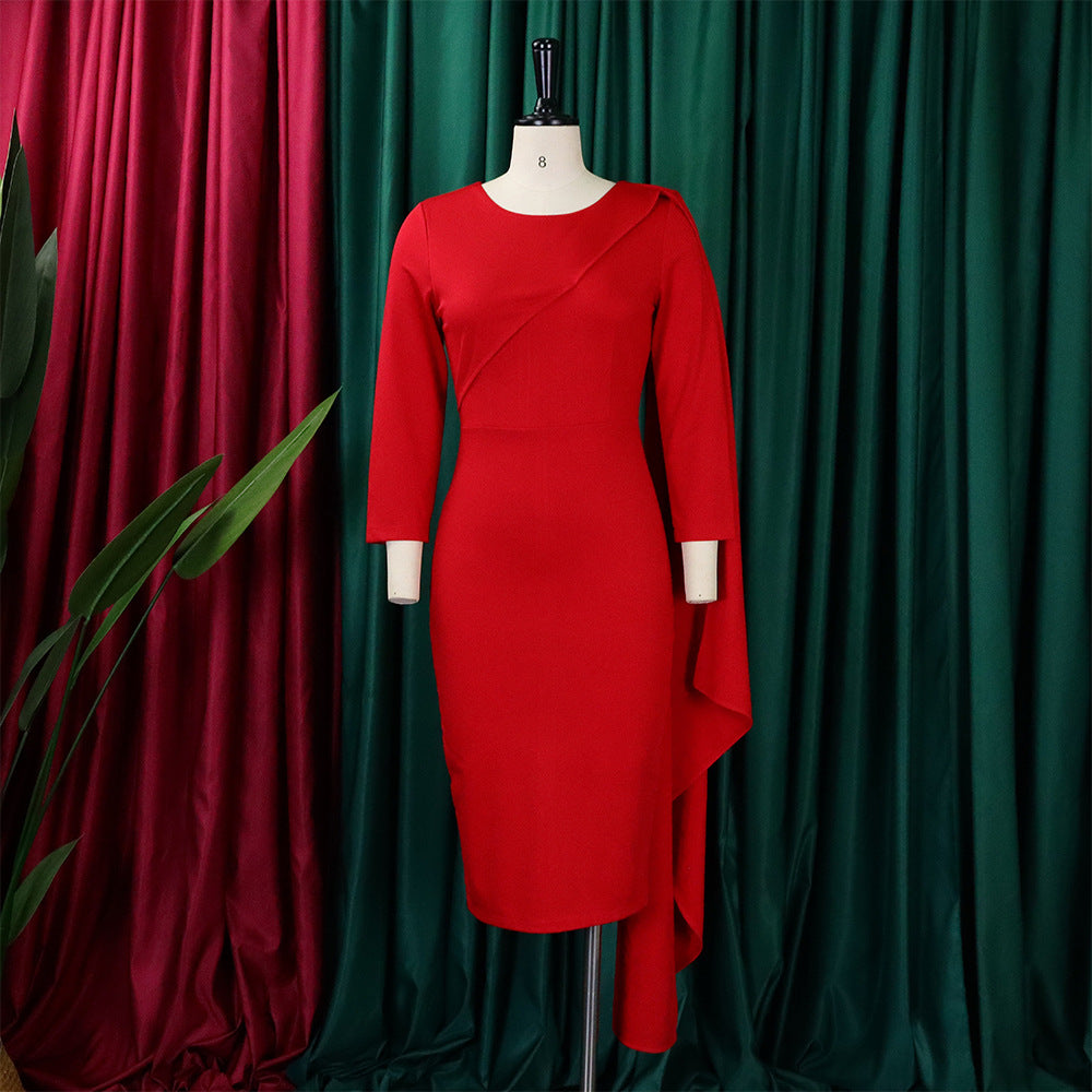 LADIES DRESS RED / WHITE / BLUE (SIZE S - 3XL)