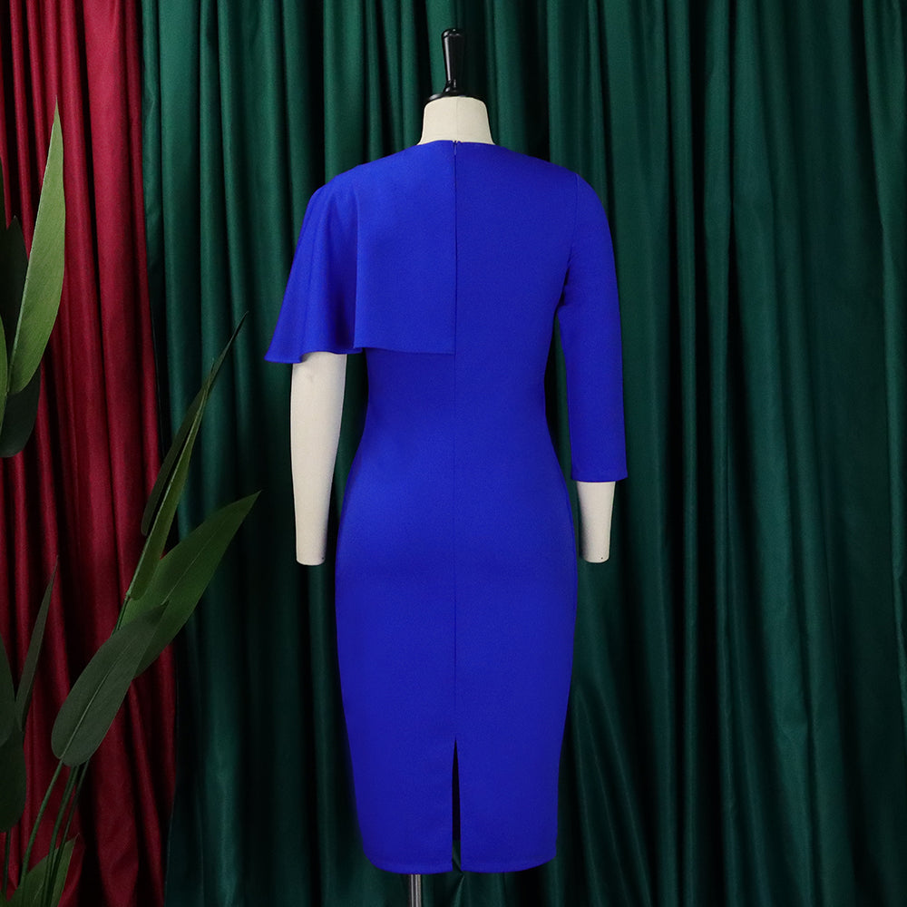 LADIES DRESS BLUE / PURPLE-PINK / GREEN (SIZE S - 3XL)