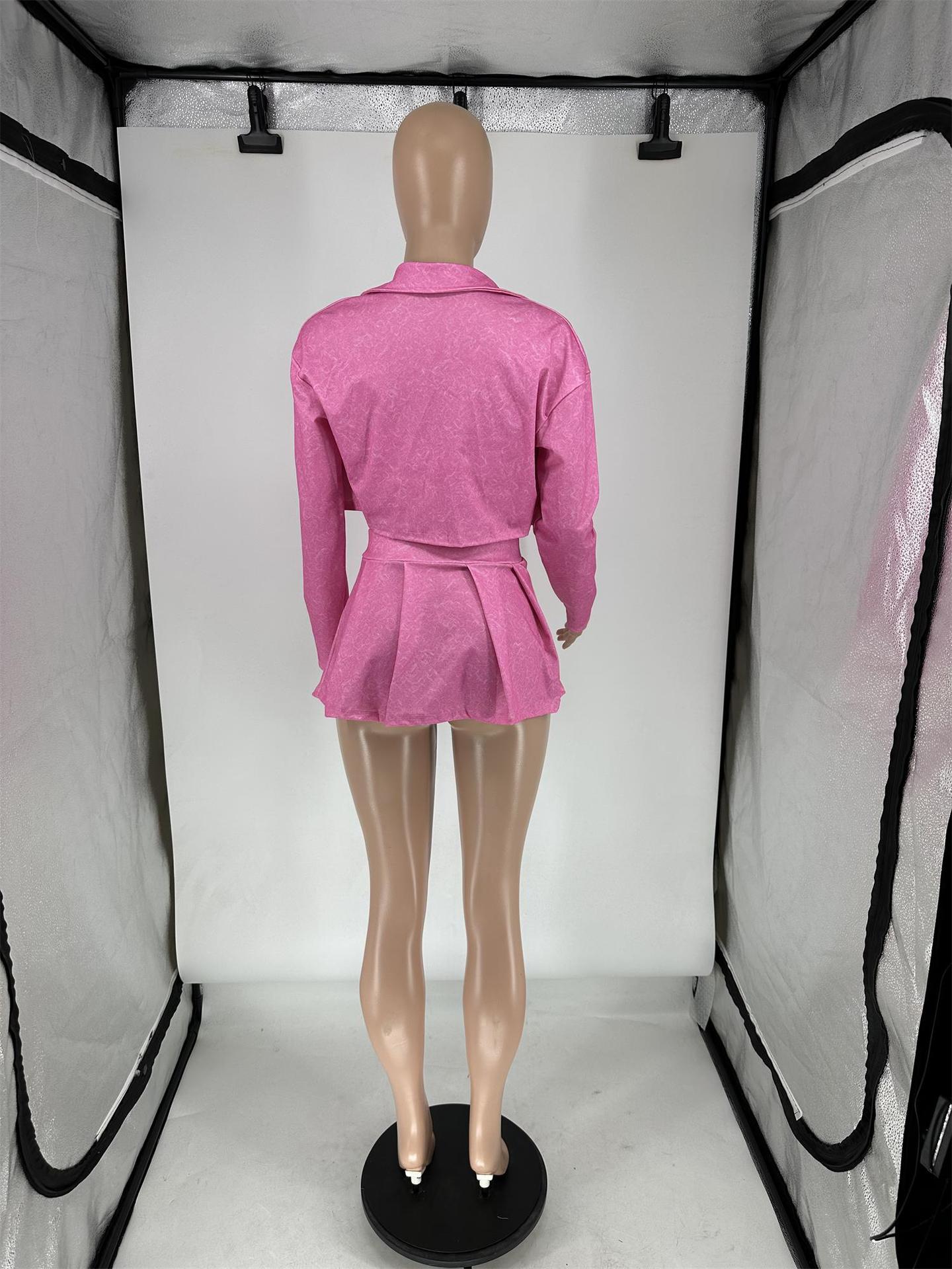 LADIES 3 PIECE SKIRT SET RED / BLACK / ORANGE / BLUE / PINK (SIZE S - 2XL)