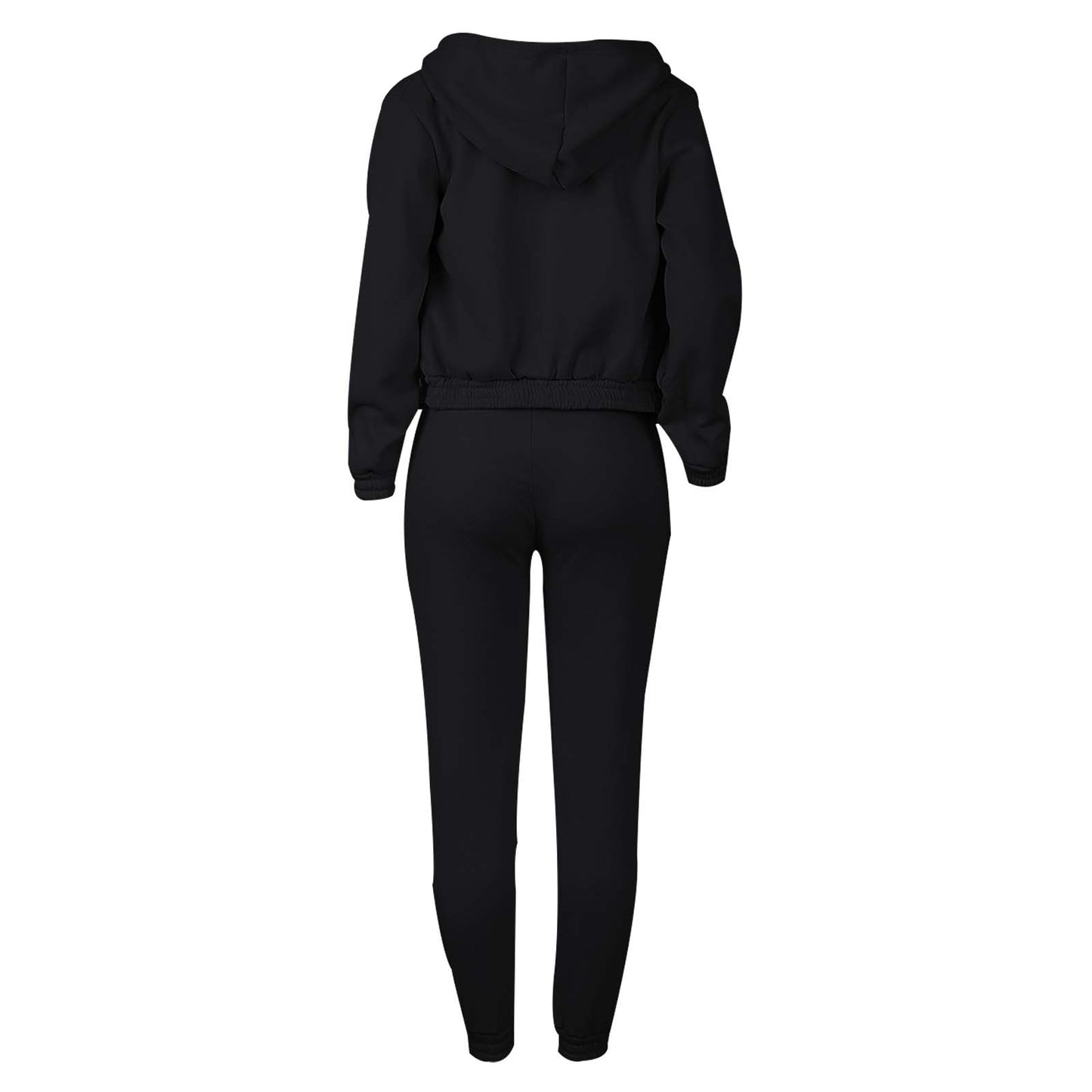 LADIES 3 PIECE HOODY & PANTS SET 10 COLOURS (SIZE S - 2XL)