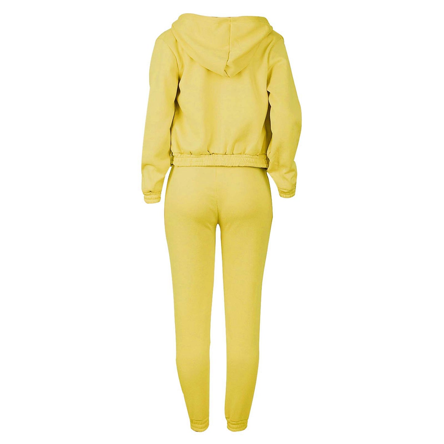 LADIES 3 PIECE HOODY & PANTS SET 10 COLOURS (SIZE S - 2XL)