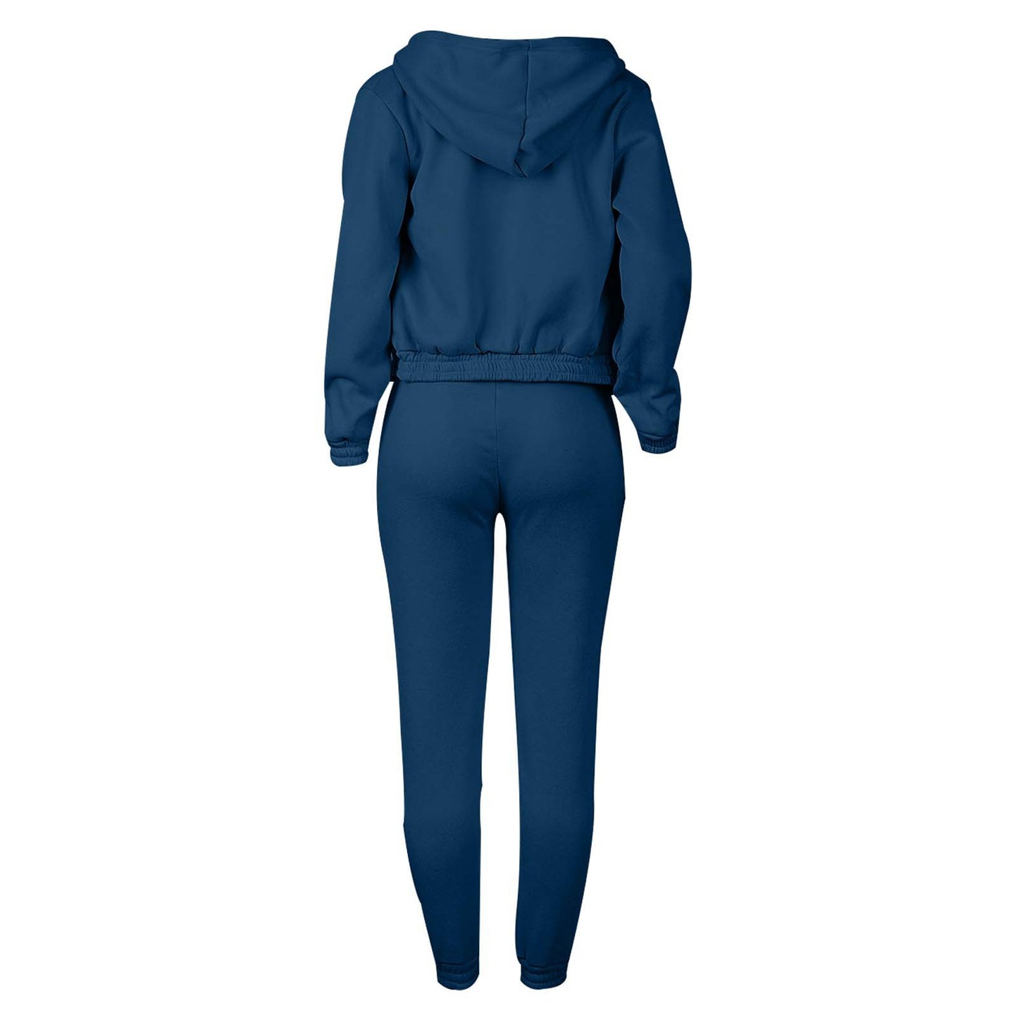 LADIES 3 PIECE HOODY & PANTS SET 10 COLOURS (SIZE S - 2XL)