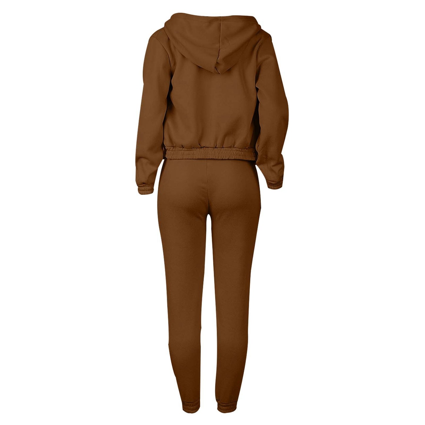 LADIES 3 PIECE HOODY & PANTS SET 10 COLOURS (SIZE S - 2XL)