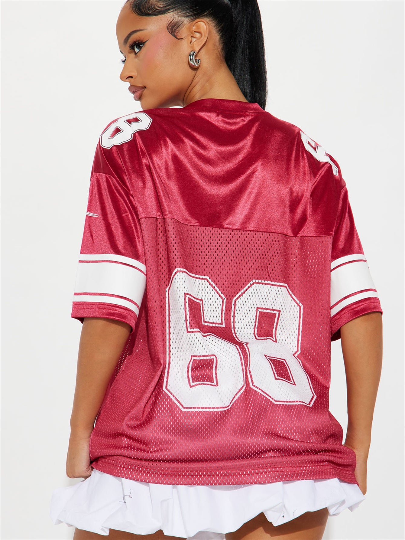LADIES SPORTS T SHIRT BLACK / BLUE / RED PINK / KHAKI (SIZE S - 2XL)