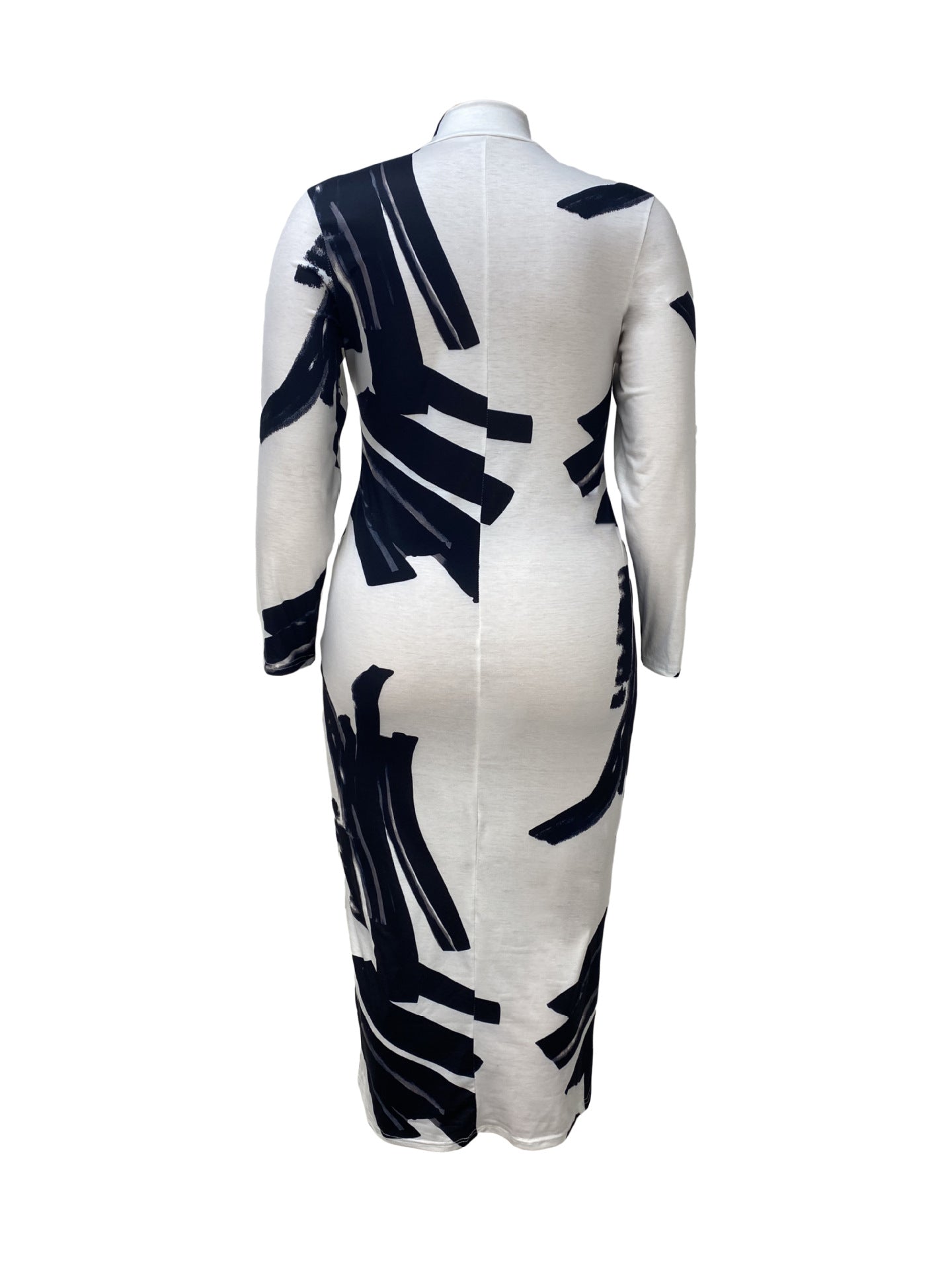 LADIES PLUS SIZE DRESS (SIZE XL - 5XL)