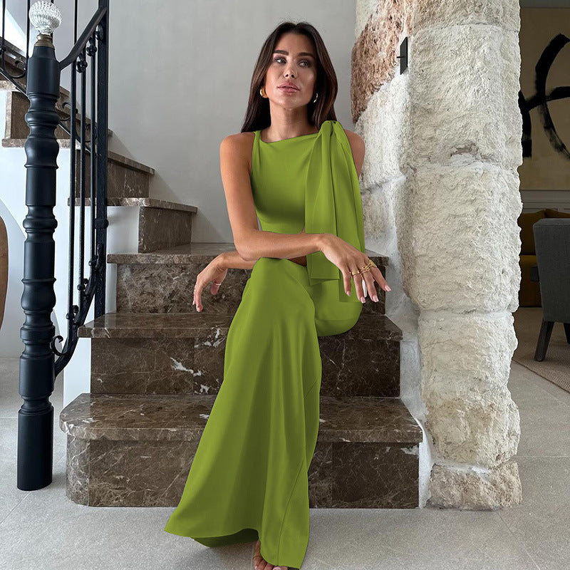 LADIES ONE SHOULDER LONG DRESS VARIOUS COLOURS (SIZE S - L)